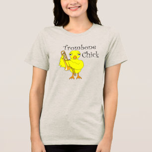 Camiseta Triblenda Trombone Chick Text