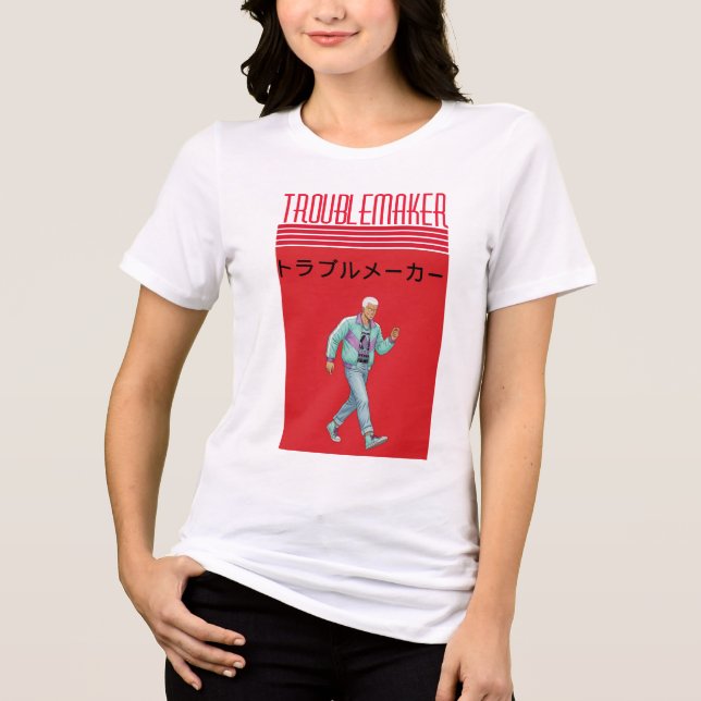 Camiseta Triblenda Troublemaker  (Anverso)