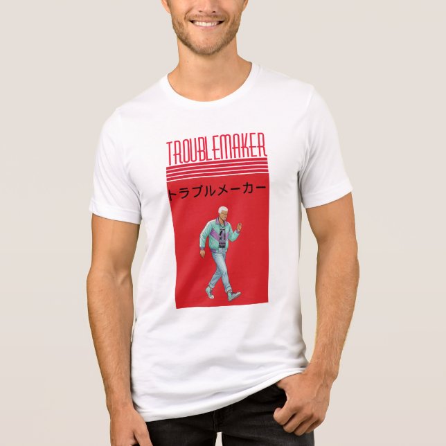 Camiseta Triblenda Troublemaker  (Anverso)