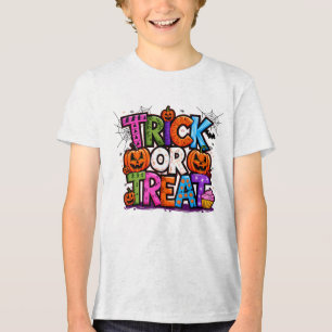 Camiseta Triblenda TRUCO O TRATAMIENTO   Fiesta Cute Halloween Bash