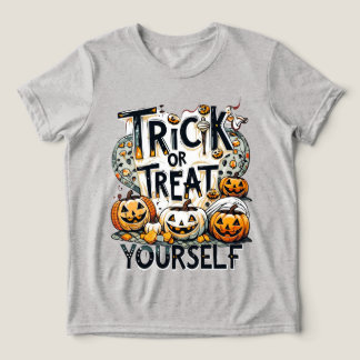 Camiseta Triblenda Truco O Trátese A Sí Mismo - Halloween
