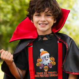 Camiseta Triblenda Truco personalizado o trato a Boo Funny Halloween