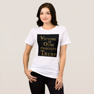 CAMISETA TRIBLENDA TRUMP 2024