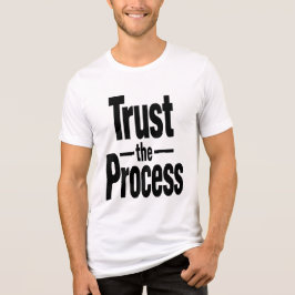 Camiseta Triblenda Trust the Process Men's Motivational T-Shirt
