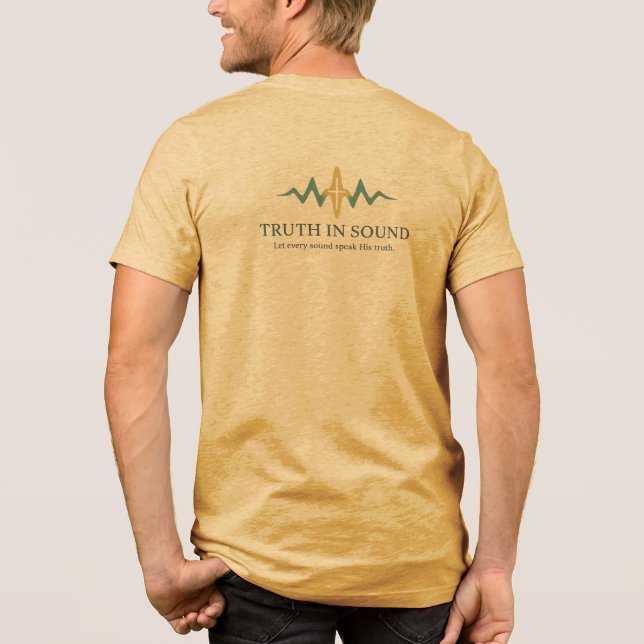 Camiseta Triblenda Truth in Sound Official Merch (Reverso )
