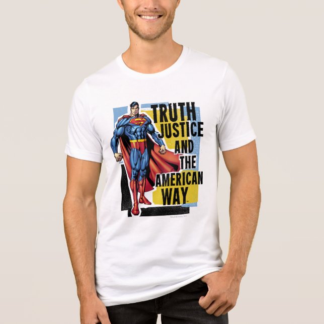 Camiseta Triblenda Truth, Justice (Anverso)
