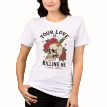 Tu amor me está matando Cráneo vintage 