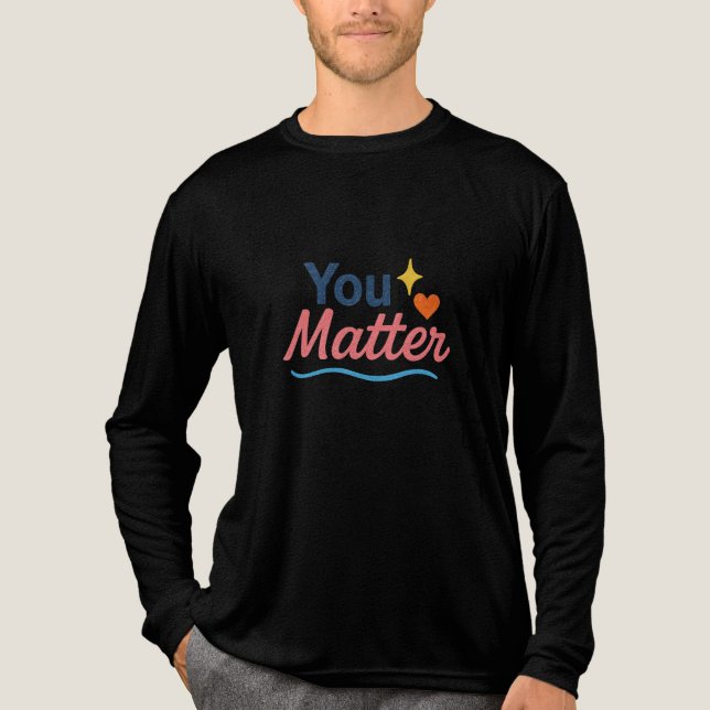 Camiseta Triblenda Tú importas. (Anverso)