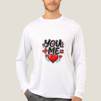 Camiseta Triblenda Tú + Yo = Amor Pareja a juego en San Valentín