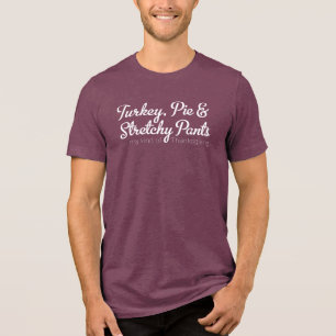 Camiseta Triblenda Turca, hormigón y hojas de tierra - Blanco