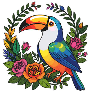 Camiseta Triblenda Turcanos: Coloridas maravillas aviares de los neot