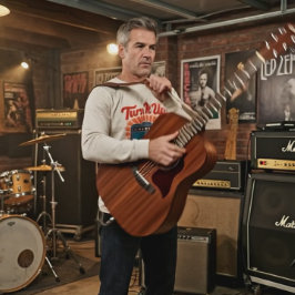 Camiseta Triblenda Turn It Up Again – Vintage Rock Revival