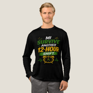 Camiseta Triblenda turno de 12 horas Enfermera/CNA jamaicana personal
