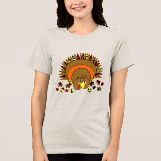 Camiseta Triblenda Turquía de color completo y suave