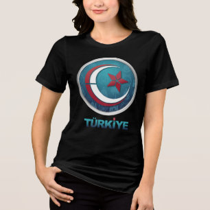 Camiseta Triblenda Turquía Turquía Europa Asia