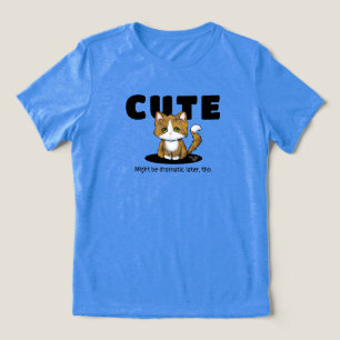 Camiseta Triblenda Tuxedo Tortoiseshell Cat Kitten