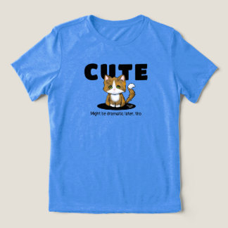 Camiseta Triblenda Tuxedo Tortoiseshell Cat Kitten