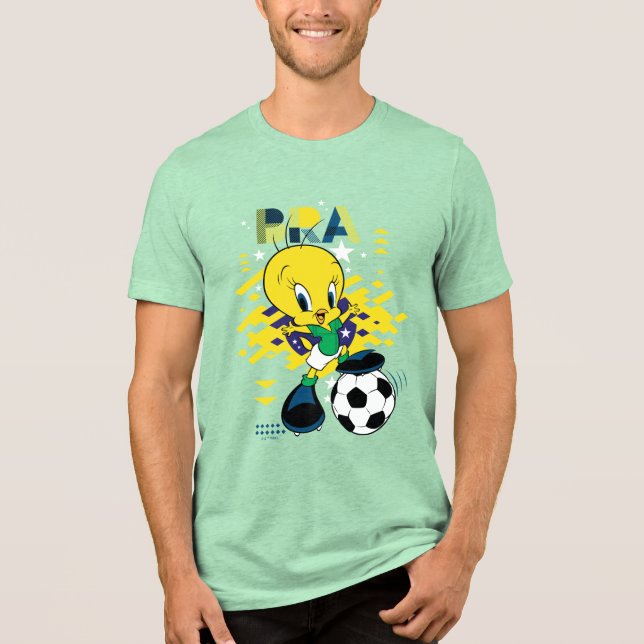 Camiseta Triblenda TWEETY™ Team Brazil Soccer Graphic (Anverso)