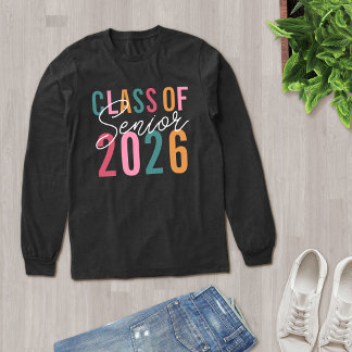 Camiseta Triblenda Typography Senior Class of 2026