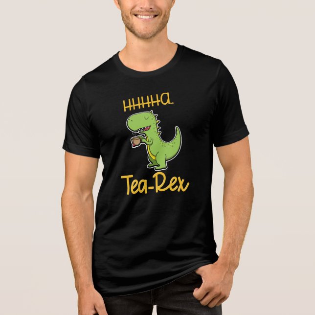 Camiseta Triblenda Tyrannosaurus Dinosaur Rex (Anverso)
