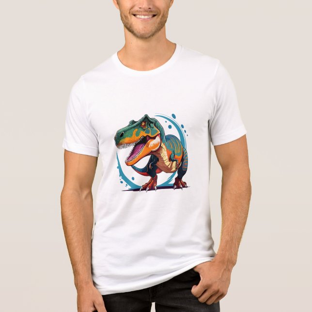Camiseta Triblenda Tyrannosaurus Rex (Anverso)