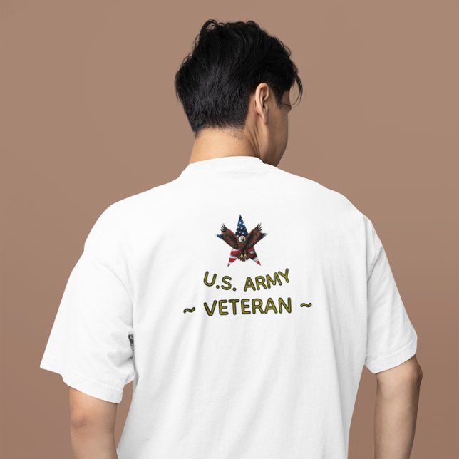 Camiseta Triblenda U.S. Army Veteran | Patriotic Military Pride (Subido por el creador)