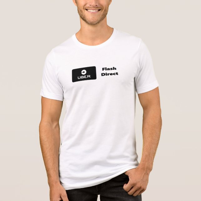 Camiseta Triblenda Uber Flash e Direct (Anverso)