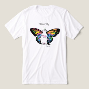 Camiseta Triblenda UDDERFLY por Sandra Boynton