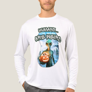 Camiseta Triblenda UFO Halloween Collection - Humans...are weird. -