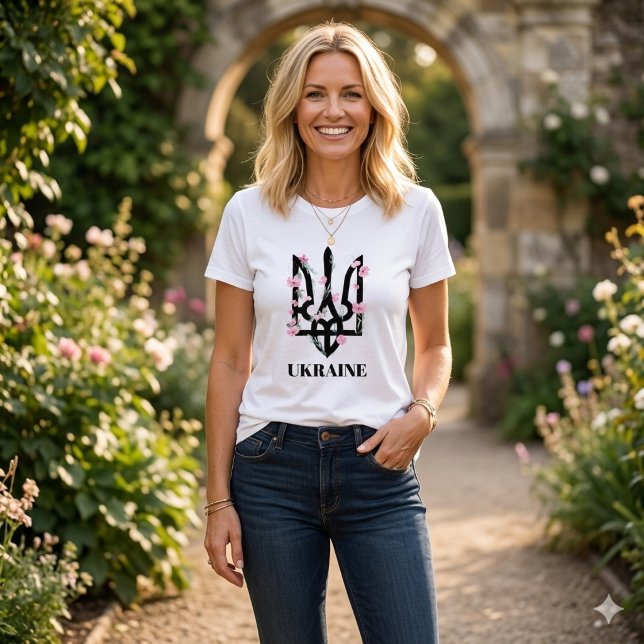 Camiseta Triblenda UKRAINE. Trident. Ukrainian Coat of Arms.  (Subido por el creador)