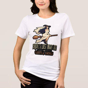 CAMISETA TRIBLENDA ÚLTIMA NOCHE DE SOLTERA DE LA NOVIA