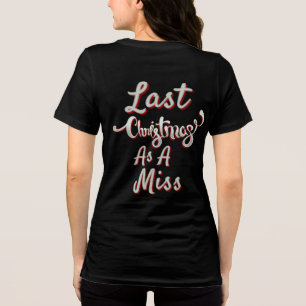 Camiseta Triblenda Últimos Navidades Como Señorita