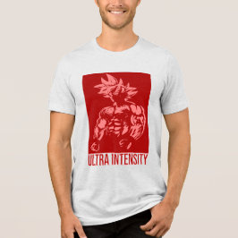 Camiseta Triblenda Ultra Intensity Design Anime Fitness - Gym Focus