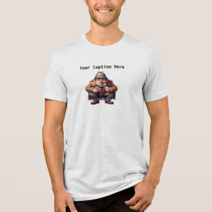 Camiseta Triblenda Un detective amateur en 3D que busca pistas