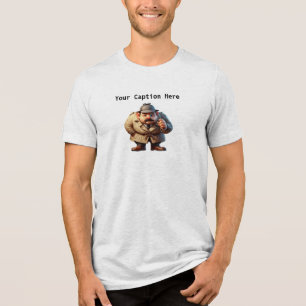 Camiseta Triblenda Un detective amateur en 3D que busca pistas