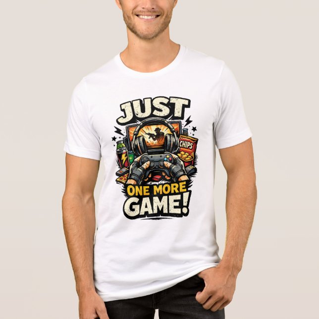 CAMISETA TRIBLENDA UN JUEGO MÁS (Anverso)