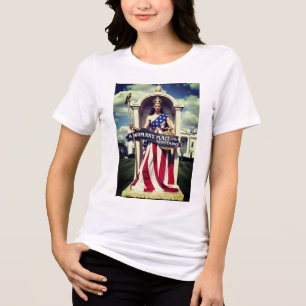 Camiseta Triblenda Un lugar para las mujeres está en la resistencia