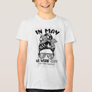Camiseta Triblenda Un Maldito Hombre En Mayo Usamos Un Tumor De Cánce
