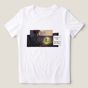 Camiseta Triblenda Un Paso Más La Luz Está Justo Al Frente Manga Cuev
