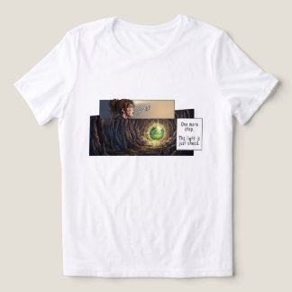 Camiseta Triblenda Un Paso Más La Luz Está Justo Al Frente Manga Cuev