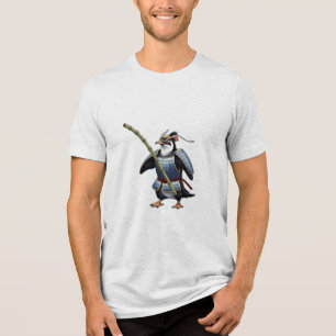 Camiseta Triblenda Un pingüino samurai f
