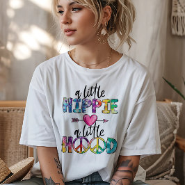 Camiseta Triblenda Un Poco Hippie, Un Poco Barrio