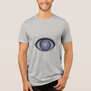 Camiseta Triblenda Un tercer ojo con líneas radiantes,