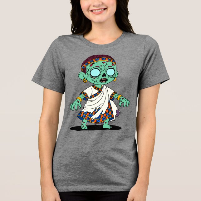 Camiseta Triblenda Un zombi congolés (Anverso)