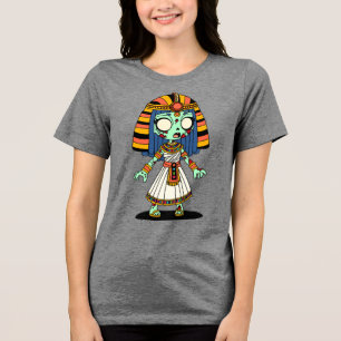 Camiseta Triblenda Un zombi egipcio lindo