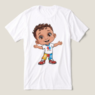 Camiseta Triblenda Una alegre celebración de la conciencia del autism