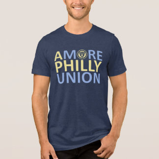 Camiseta Triblenda Una camiseta de la Unión más Filadelfia (Armada)