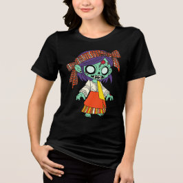Camiseta Triblenda Una pequeña filipina zombie