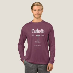 Camiseta Triblenda Una Santa Iglesia Católica Apostólica