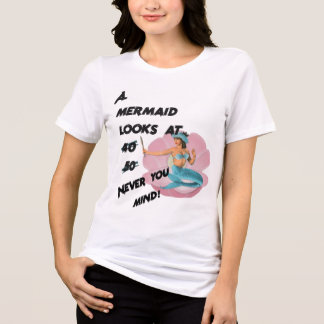 Camiseta Triblenda Una sirena mira a los 60
